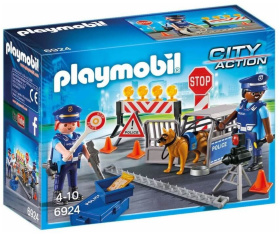 Конструктор Playmobil Блокпост Полиции 6924