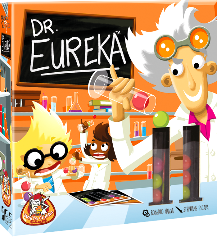 Настольная игра доктор. Игра доктор Эврика. Dr Eureka настольная игра. Eureka настолка.