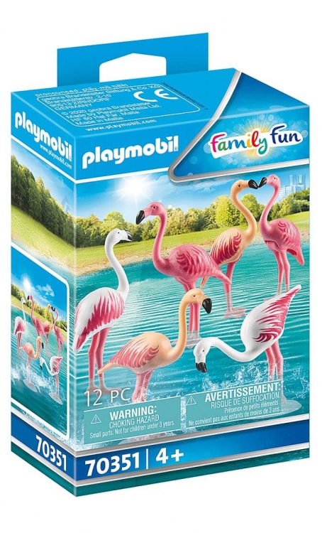 Конструктор Playmobil Семья фламинго 70351