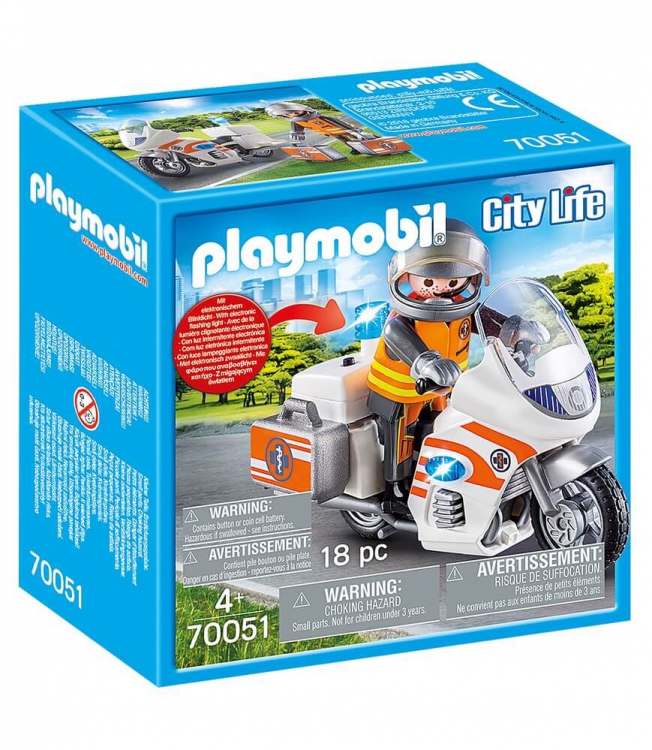 Конструктор Playmobil Мотоцикл 70051