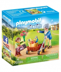 Конструктор Playmobil Бабушка с ребенком 70194